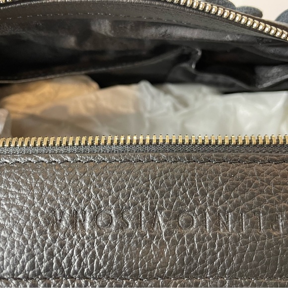 SOLD  $499 — Authentic New Plinio Visona Italia Handbag in full grain calf skin - Picture 6 of 8